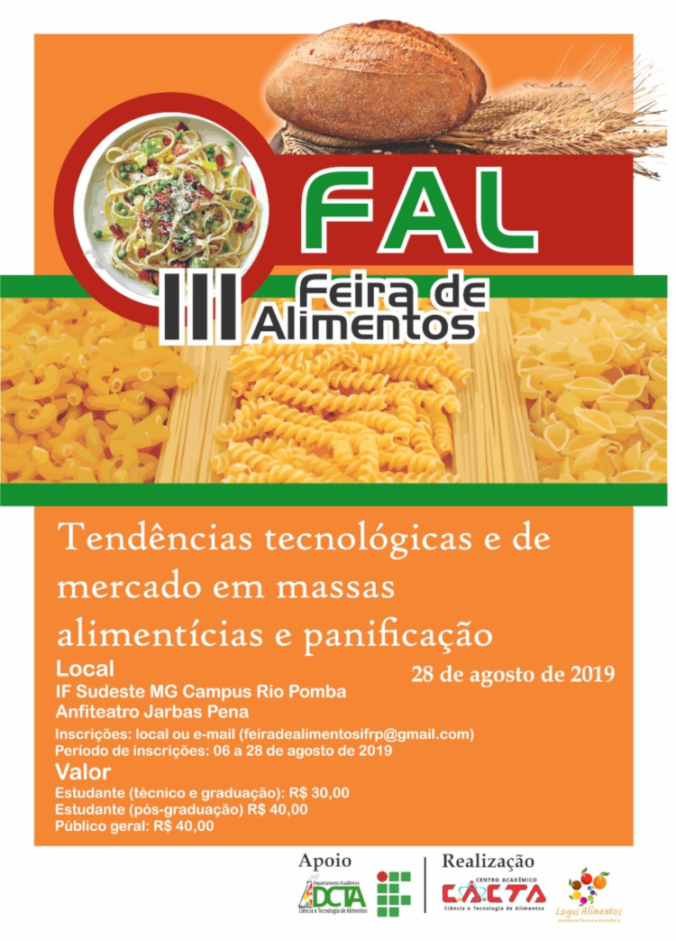Cartaz III Feira de Alimentos