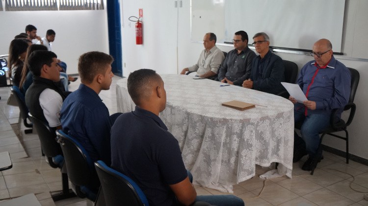 Colação de grau em gabinete