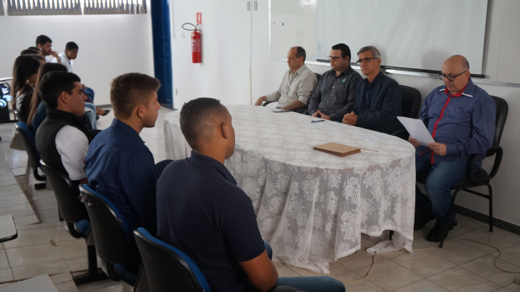 Colação de grau em gabinete