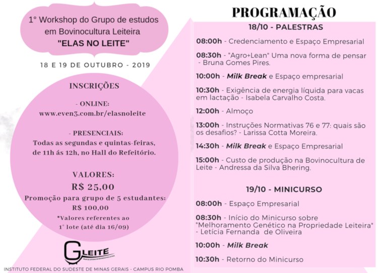 Workshop Elas no Leite
