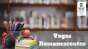 Vagas remanescentes