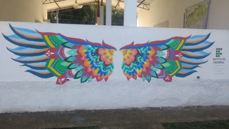 Intervenção Muro Centro de Vivência