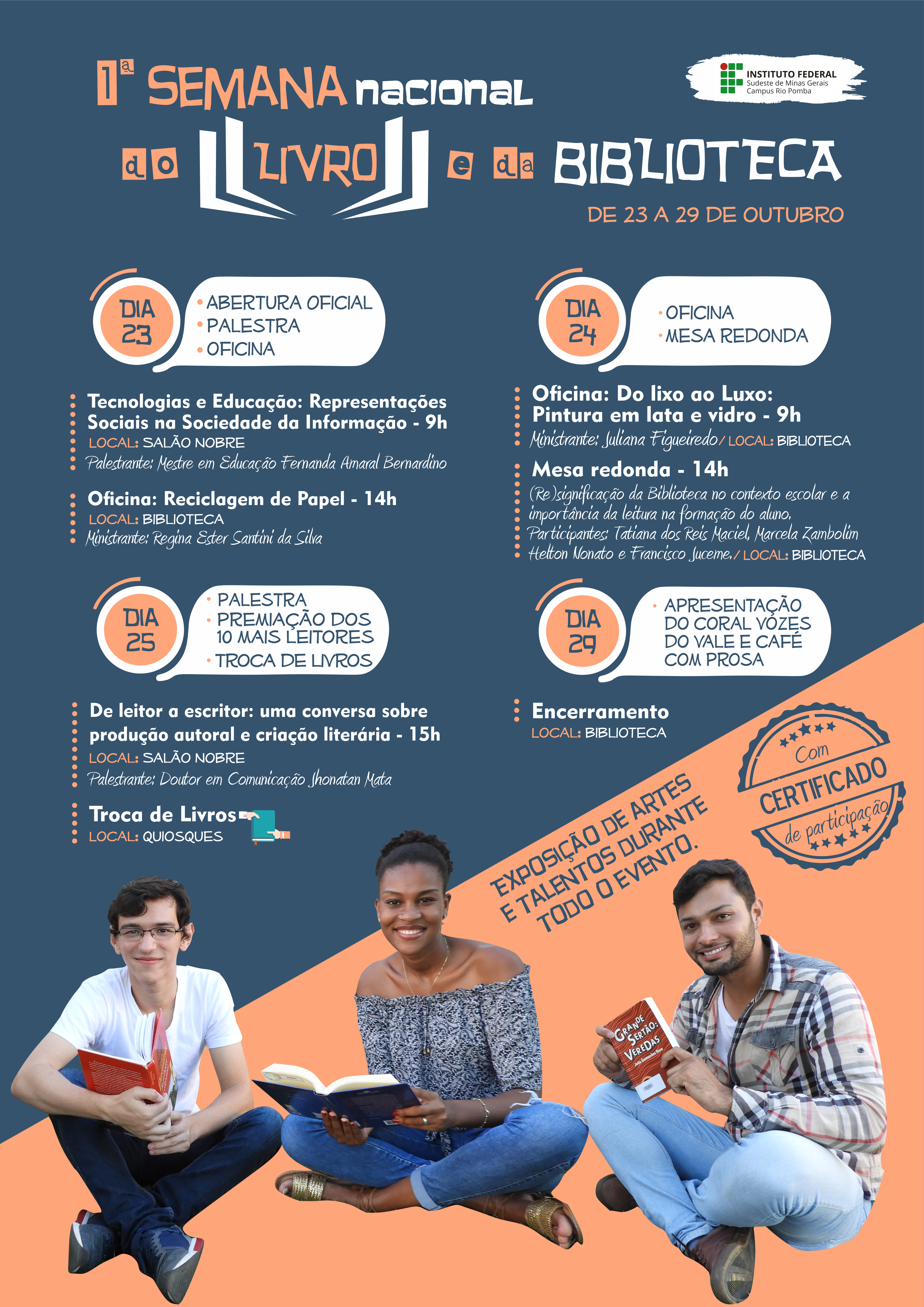 Programação Semana do Livro e da Biblioteca