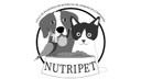 #Pratodosverem: Logo em preto e branco. Há imagem de cão, gato e pássaro ao centro. Há um círculo ao redor deles. À frente, aparece um pote de ração com o escrito Nutripet. Acima do desenho está o nome completo do evento.