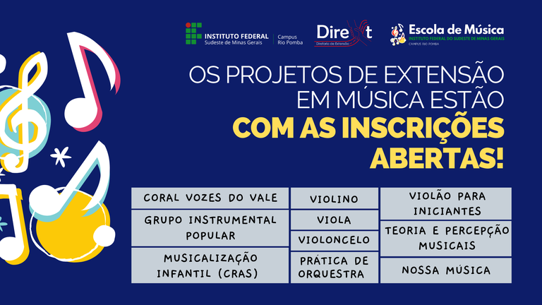 Escola de Música IF Sudeste MG