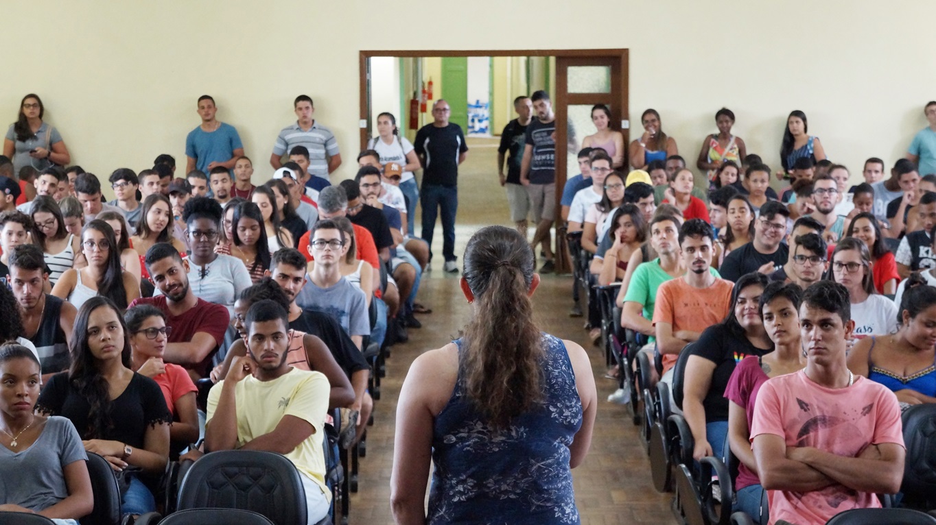 Recepção aos novos alunos
