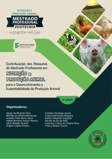 #Pratodosverem: Reprodução da capa do e-book. O desenho é em tons de verde com imagens de vaca, galinha e porco.