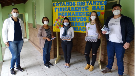 Doação de máscaras