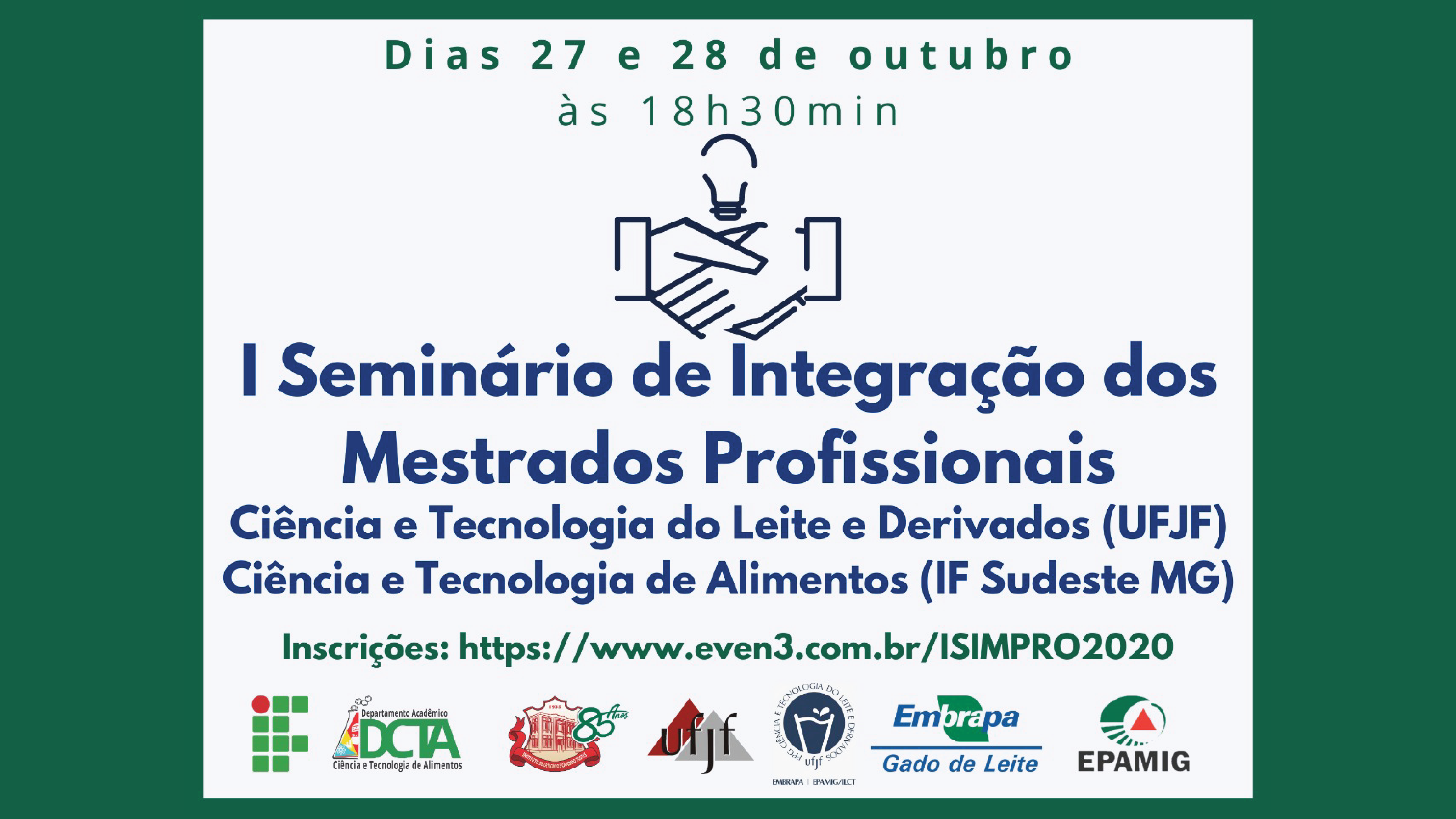 Evento Mestrado Alimentos