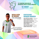 16ª OBMEP - Rio Pomba - premiação 2