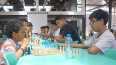 #pratodosverem: Imagem mostra participantes do 3º Torneio de Xadrez do Campus Santos Dumont