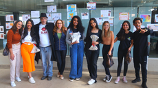 #pratodosverem: Imagem mostra premiação da primeira edição do Slam do Campus Santos Dumont do IF Sudeste MG