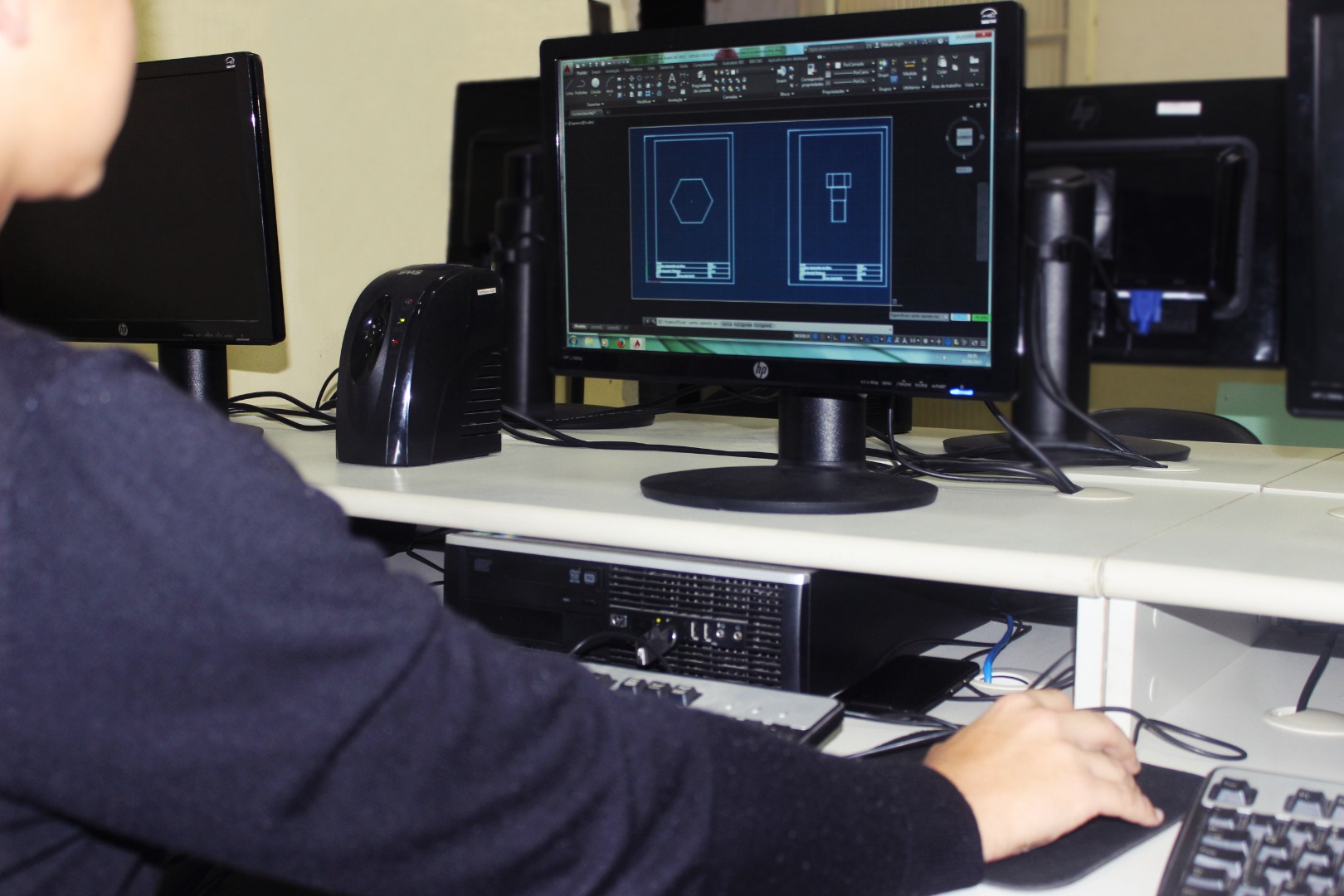 2012: Primeira turma do curso técnico em Transporte Ferroviário conclui a formação no IF Sudeste MG.JPG