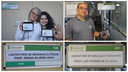 #pratodosverem: Imagem mostra placas de homenagem aos professores Luid e Renan, além dos novos nomes dos laboratórios