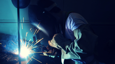 Atividade prática no Laboratório de Soldagem 