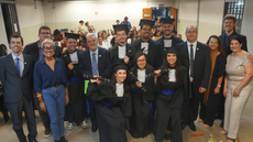 #pratodosverem: Imagem mostra formandas, formandos e servidores do IF Sudeste MG após a solenidade