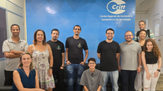 #pratodosverem: Imagem mostra representantes do Critt UFJF e do IF Sudeste MG na visita técnica