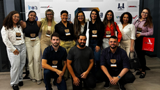 #pratodosverem: Imagem mostra estudantes e professor da Engenharia Ferroviária e Metroviária do IF Sudeste MG durante a 53ª Reunião do GPAA