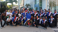 #pratodosverem: Imagem mostra componentes do projeto Falcões / Fanif em Macaé (RJ). Foto: Leonardo Jardel