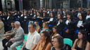 #pratodosverem: Imagem mostra juramento de formandos durante a solenidade