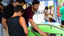 #pratodosverem: Imagem mostra exposição dos cursos ferroviários durante a edição de 2025 do evento