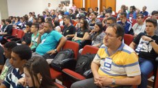 #pratodosverem: Imagem mostra público assistindo ao Sisfer em 2016, em Juiz de Fora. Evento deste ano será integralmente on-line.            