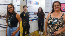 #pratodosverem: Da esquerda para a direita: Stephany, Davi e Maria Rita e Julimara