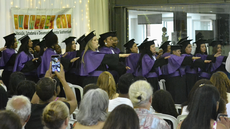 #pratodosverem: Imagem mostra formandas da segunda turma do curso de Assistente Escolar no Programa Mulheres Mil