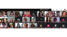 #pratodosverem: Imagem mostra registro de sala virtual do encontro promovido pelo Observatório no aplicativo Google Meet.