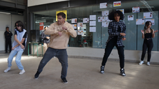 #pratodosverem: Imagem mostra apresentação de Danças Urbanas no IF Sudeste MG