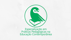 #pratodosverem: Imagem mostra logomarca da pós-graduação em Práticas Pedagógicas na Educação Contemporânea