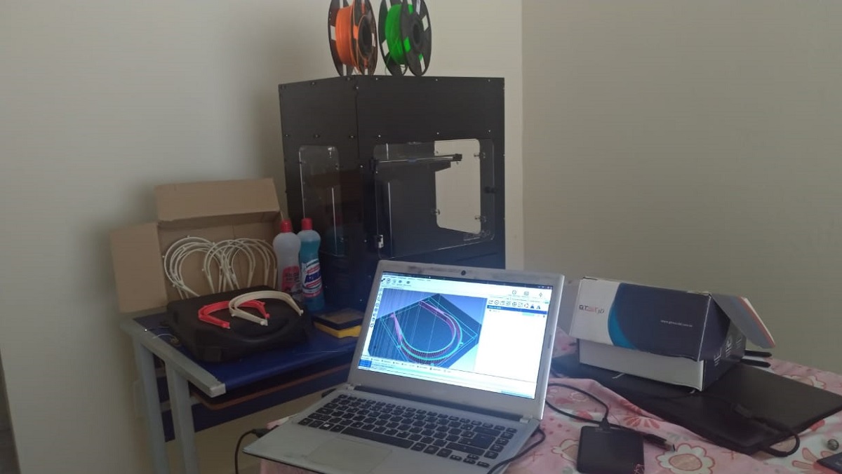 Impressão 3D.