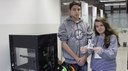 #pratodosverem: Alunos do Campus Santos Dumont mostram peça produzida em impressora 3D