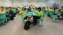 #pratodosverem: Imagem mostra turma do Partiu IF e profissionais do Creas-SD