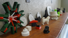 #pratodosverem: Imagem mostra impressões 3D do Laboratório IFMaker