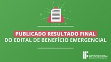 #Pratodosverem: Publicado resultado final do edital de Benefício Emergencial