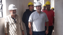 #pratodosverem: Imagem mostra visita às obras do Bloco 2