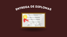 #pratodosverem: Imagem mostra figura de certificado com o título "Entrega de diplomas"