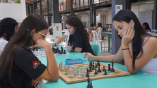 #pratodosverem: Imagem mostra quarta edição do Torneio de Xadrez no Bloco 1 do IF Sudeste MG