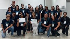 #pratodosverem: Imagem mostra integrantes de trabalhos premiados na III Jornada de Educação do IF Sudeste MG