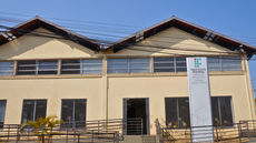 #pratodosverem: Imagem mostra fachada do Campus Santos Dumont do IF Sudeste MG