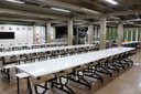 Novas mesas do Refeitório do Prédio 01