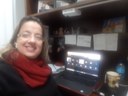 Professora Esther acompanhando o minicurso