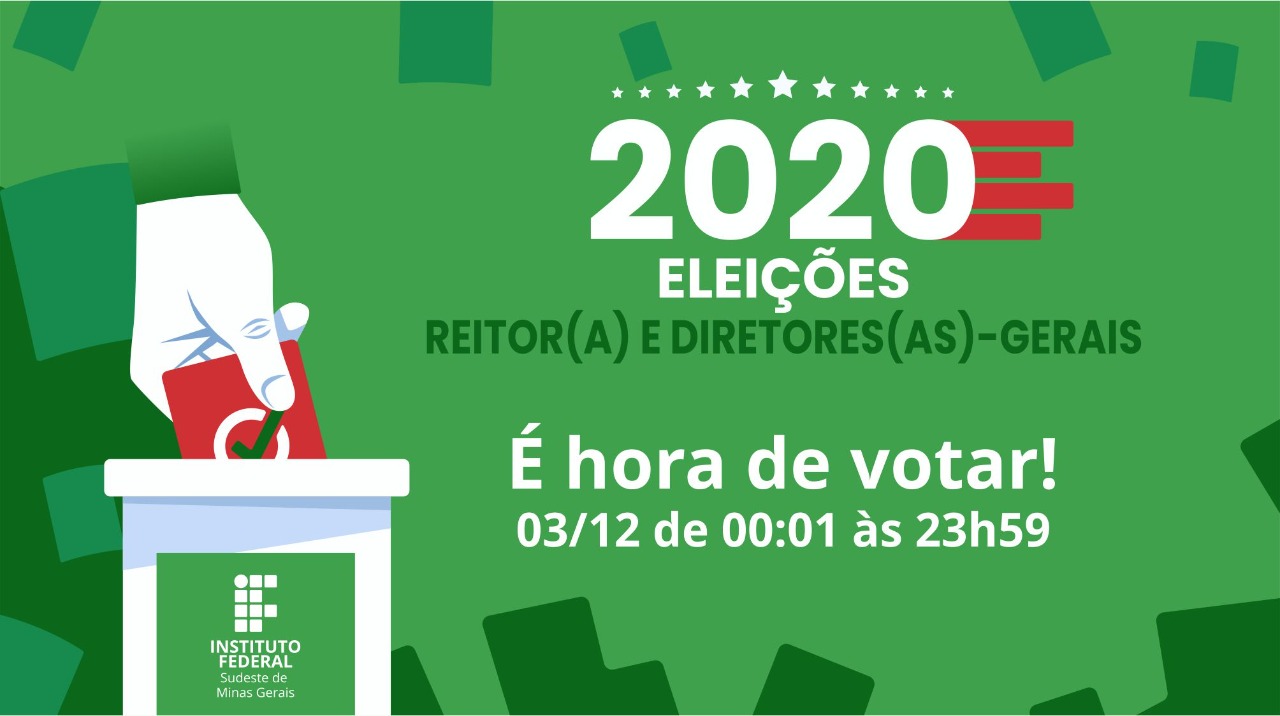 Hora de votar!