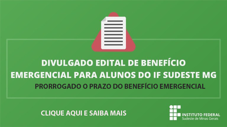 Prorrogado prazo do Benefício Emergencial