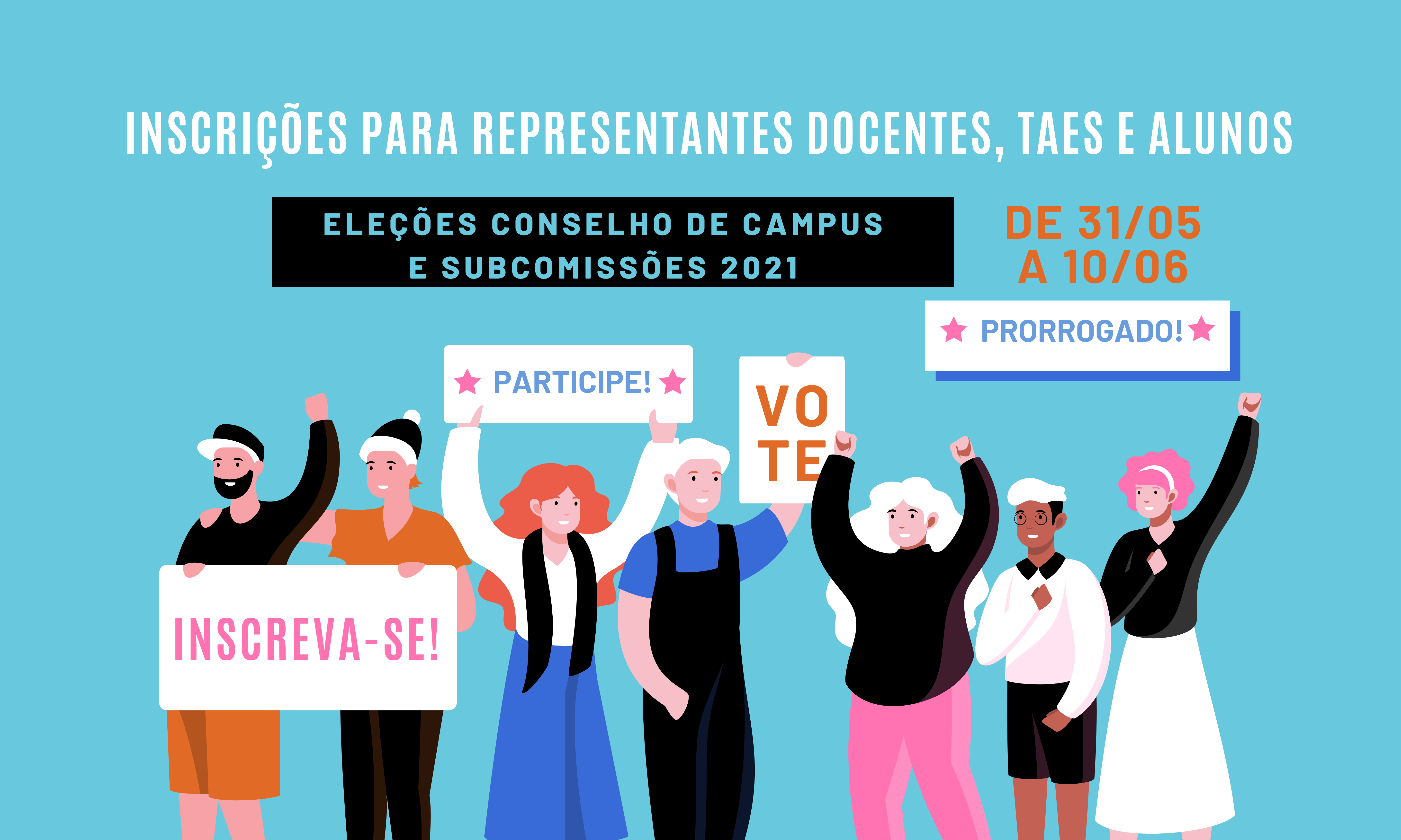 Prorrogação do prazo de inscrição de candidatos