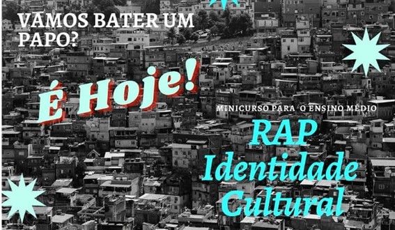 Convite das redes sociais para o dia do minicurso