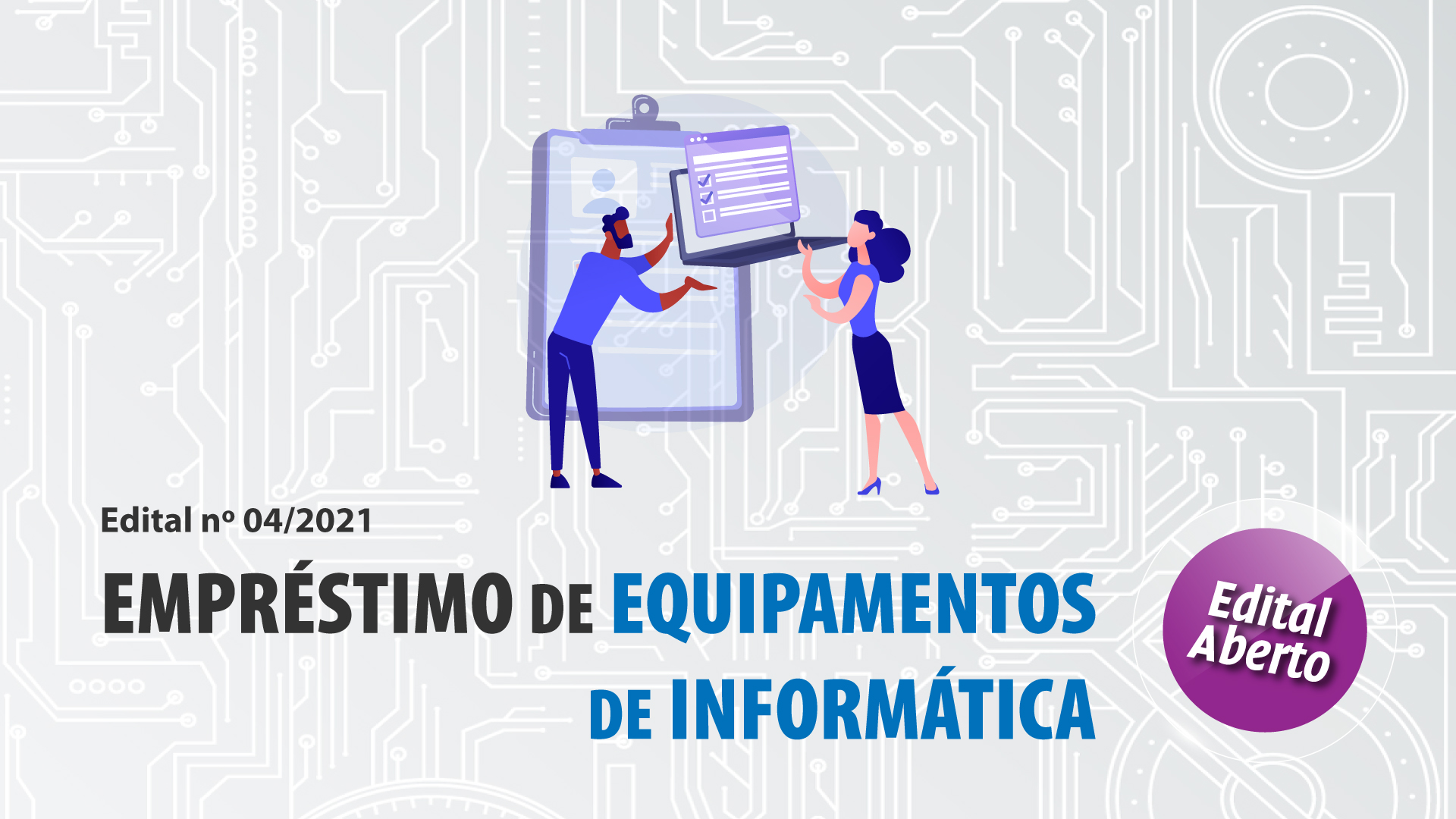 Edital de Empréstimo de Equipamentos