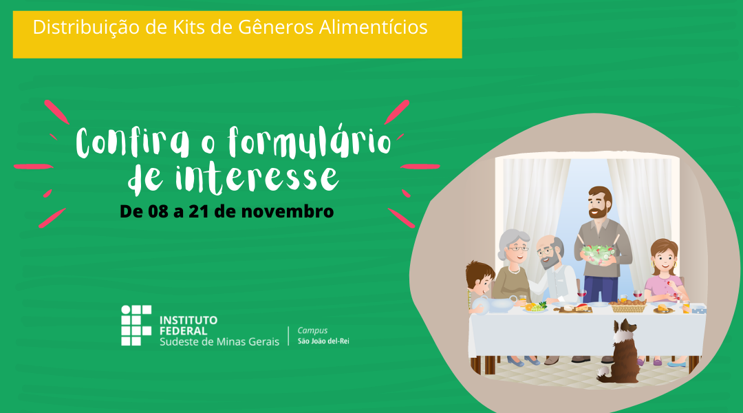 Inscrição de interessados em Kits alimentícios