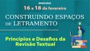 Minicurso construindo espaços de letramento: revisão textual